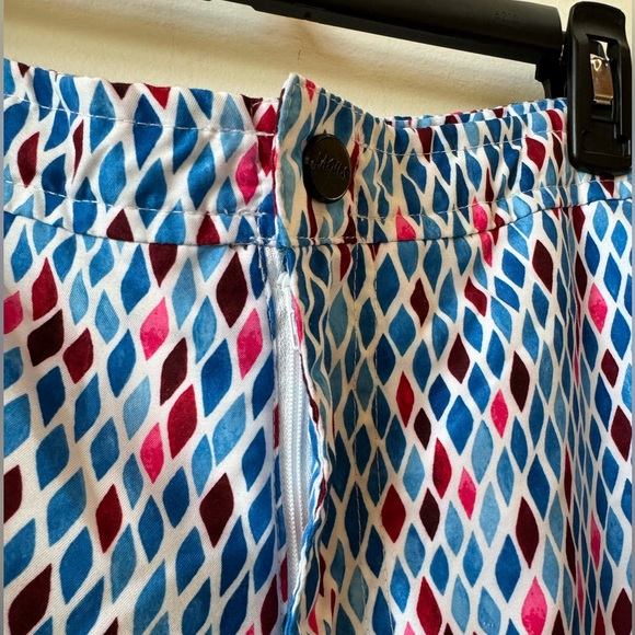 Jachs Swim Mosaic Blue/red Short Trunks Hampton Fit Size L - Picture 4 of 7